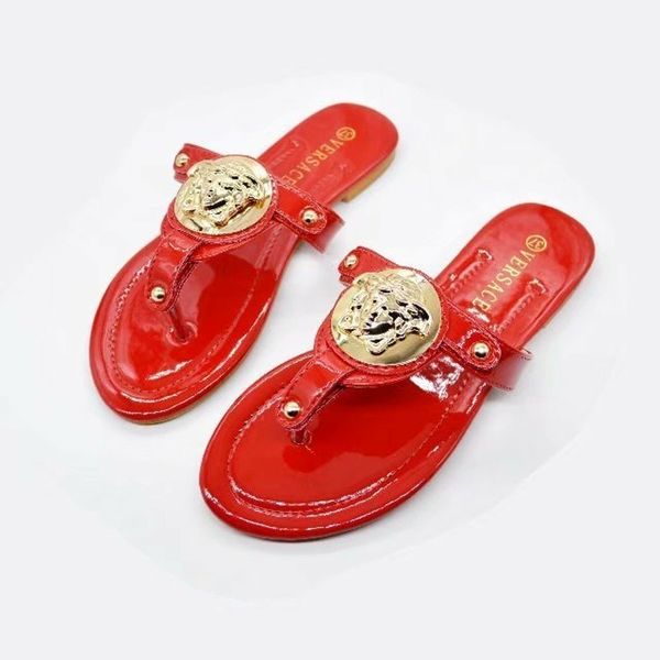 

luxury slippers women sandals designer shoes slip summer fashion smooth wide thick 35-42 sandals brand slippers, Blue;gray