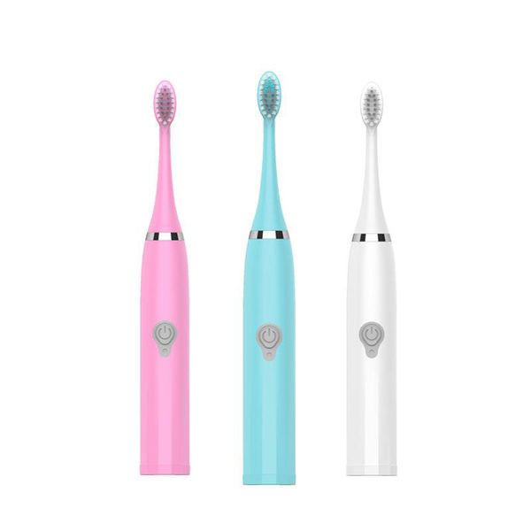 

new eco friendly electric toothbrush ultrasonic smart toothbrush health with 4 replaceable head waterproof brush portable for o