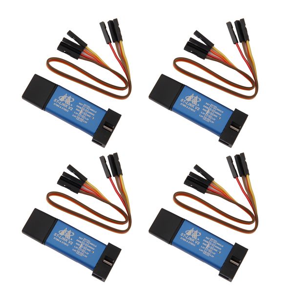 

2 pcs st link stm8stm32 stlink simulator programming cover download