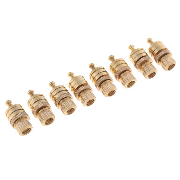 

8x pure copper speaker floor stand isolation protector spikes for subwoofer