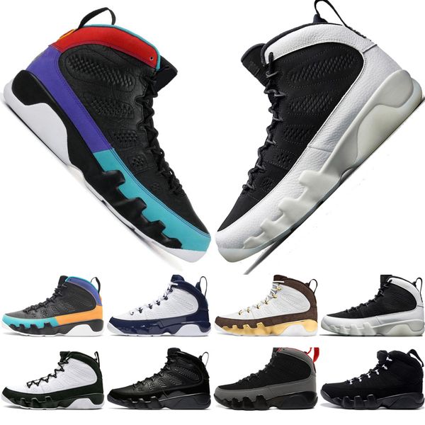 

Sale 9 9s Dream It Do It UNC Mop Melo Mens Basketball Shoes LA OG Space Jam men Bred All Black Anthracite sports sneakers designer Eur 40-47