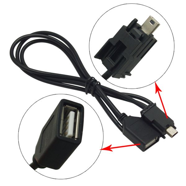 2020 Car Audio Radio Usb To Mini Usb Port Switch Cable Adapter