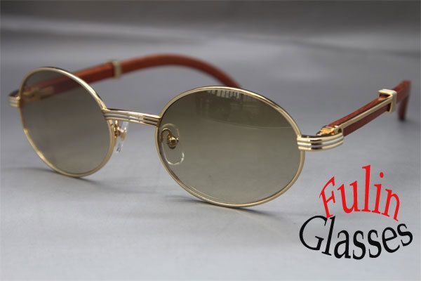 

wholesale- glasses 7550178 wood sunglasses size: 55-22-135 mm, Silver