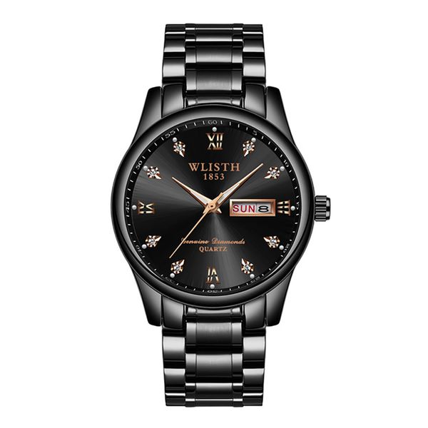 

luxury watches quartz watch stainless steel dial casual bracele watch business men watches relogio masculino saat, Slivery;brown