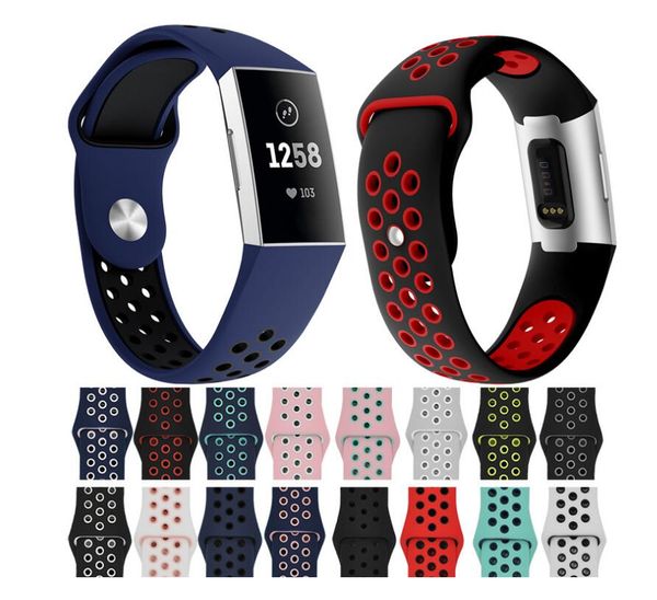 

watch band for fitbit charge 3 outdoor sport soft silicone replacement band for fitbit charge3 wristband bracelet watch strap