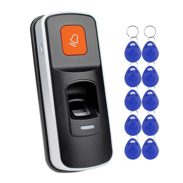 

rfid standalone fingerprint lock access control reader biometric fingerprint access controller door opener support sd card