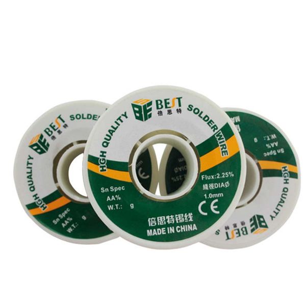 

wozniak lead rosin core solder tin wire 0.6mm 0.8mm 1.0mm 100g soldering welding flux 2.25% iron wire reel welding tool