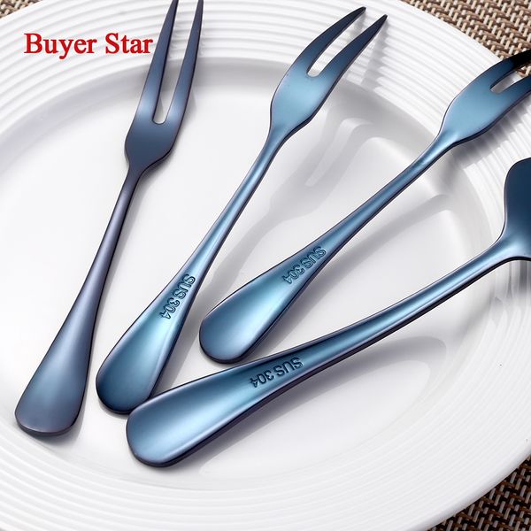 

2017 brandz classic blue cake knife shovel wedding cutlery dinnerware set baroque cake divider turner silver silverware set
