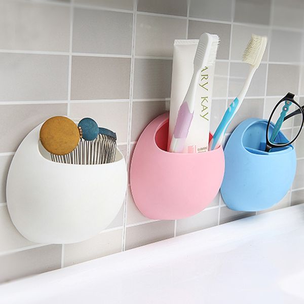 

toothbrush holder cup wall mount suction hooks cups organizer bathroom holder