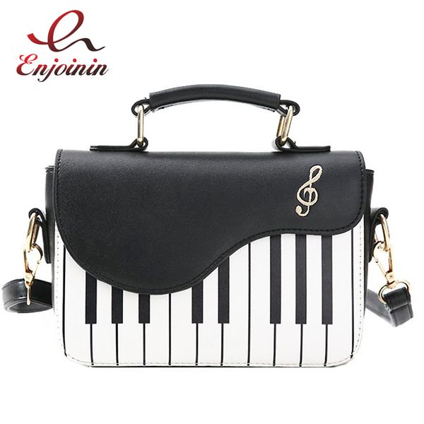 

cute piano pattern мода кожа pu повседневные женские сумки сумка crossbody сумка мешок totes женские закрылков