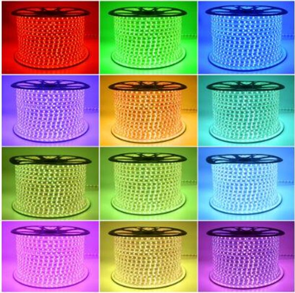 

eu plug waterproof led kitchen lamp 220v wardrobe cabinet strips light closet cupboard lighting bedroom lampred/green/blue/white/warm white