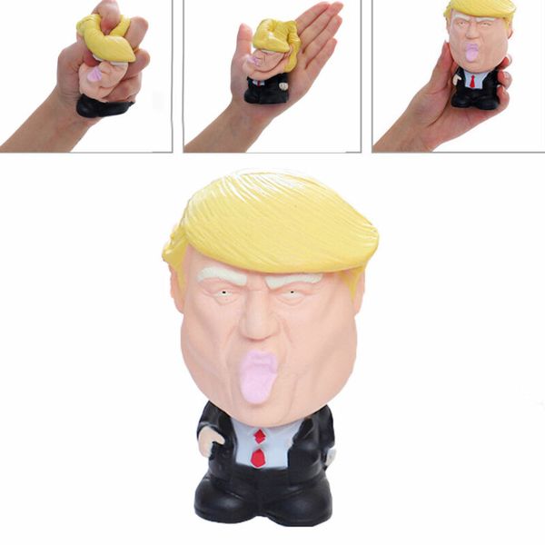 

donald trump squishy stress squeeze squishies jumbo toy slow rising squeeze decompression fun toy
