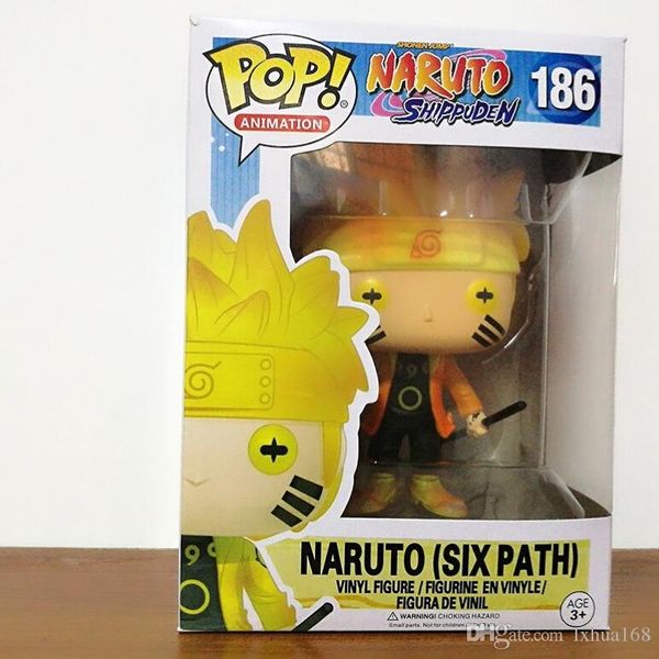 

cute naruto (six path) #186 funko pop vinyl anime aciton figure naruto shippuden toy gift