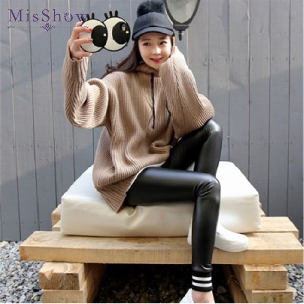 

autumn winter sportsweater with hoodie 2019 long sleeve pulp loose korean cotton sweater, Black