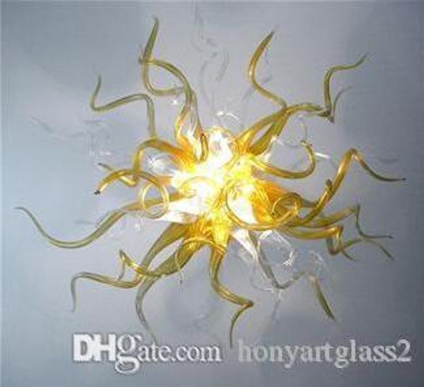 

lr1052-most popular art design fancy glass lighting and small size blown glass decorative chandelier pendant with led light source