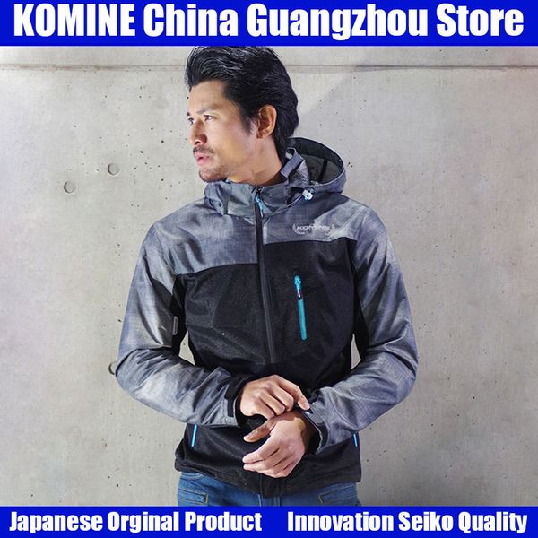 

komine men summer motorcycle jacket men breathable anti-fall moto jacket riding racing motorbike clothing protective 3xl