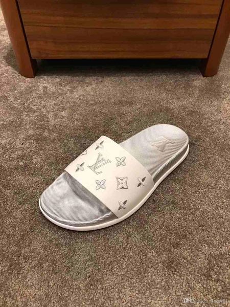 

famous designer men's and women's fashion casual slippers, high-quality men's and women's casual slippers, Black