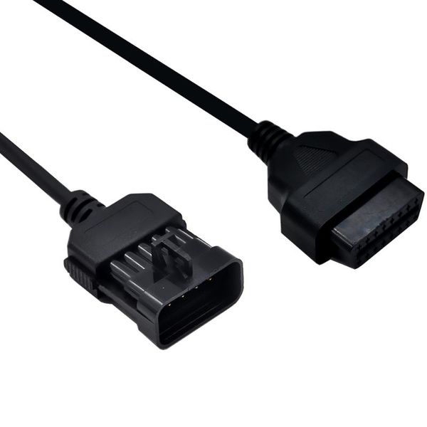 

10 pins to 16 pins obd connectors obd2 diagnostic cable for vauxhall