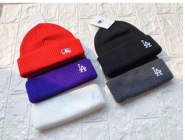 

wholesale-2019 autumn winter hats for women men brand designer fashion beanies skullies chapeu caps cotton gorros touca de inverno macka cap, Blue;gray