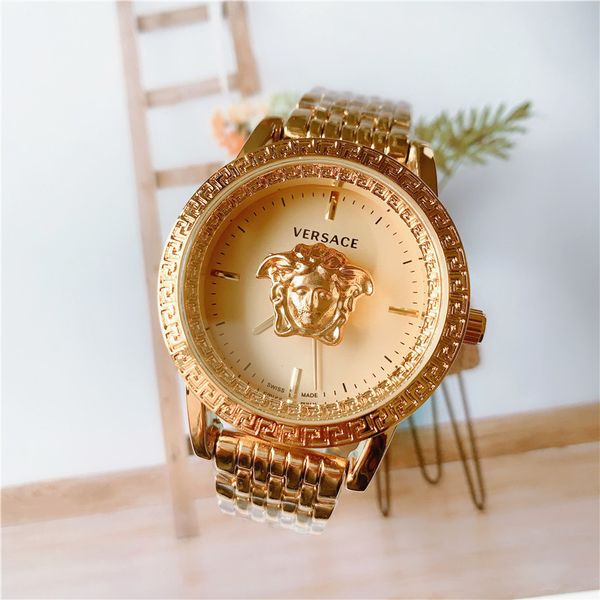 

men women watch brand series dial watches 38mm stainless steel belt quartz wrist watch male simple joker wristwatch high quality