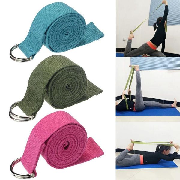 

yoga pilates stretch strap belt gym physical training fitness resistance band