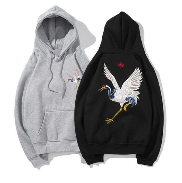 

fashion brand hoodie for mens sweatshirt with letters crane luxury designer hoodies autumn streetwears mens clothing m-2xl, Black