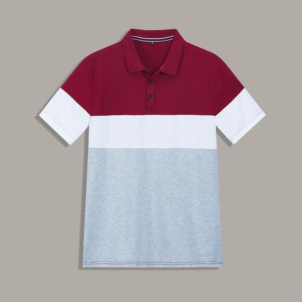 

brand men's shirt clothing short sleeve patchwork 100% cotton men clothes male business casual 2020 new, White;black