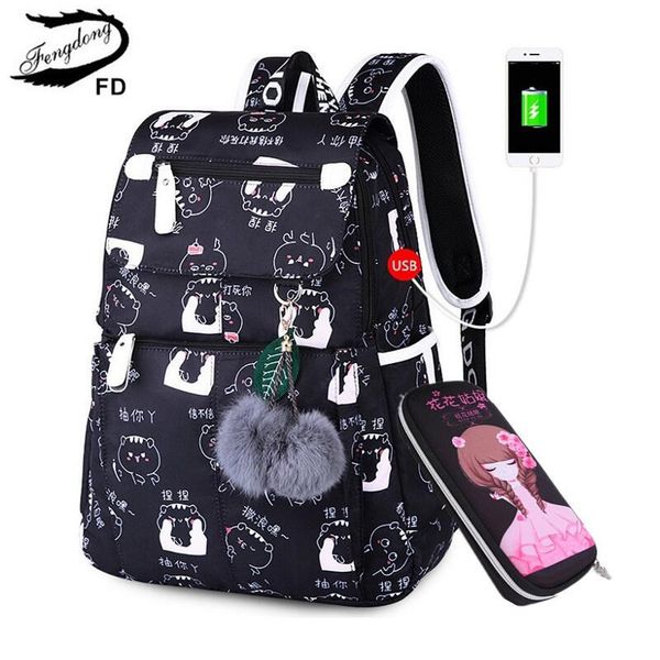 cute pink brand backpacks
