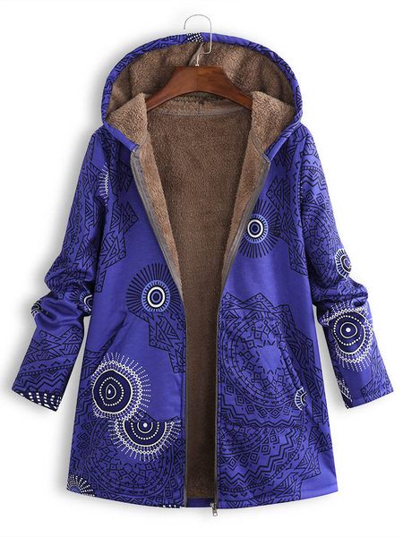 

women designer coat printed hooded sweater womens plush long-sleeved jacket plus size s-5xl, Black