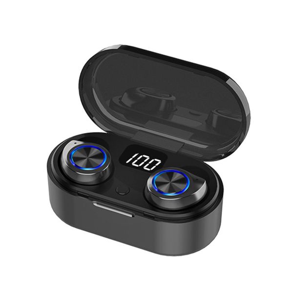 

tw80 wireless earphone bluetooth 5.0 earphone bass hifi steroe earbuds tws mini earbuds with mic led display charging box for ios android