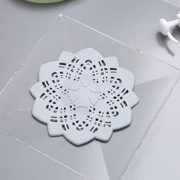

kitchen gadgets accessories flower shap outfall drain cover basin sink strainer filter shower hair catcher ser plug other kitchen dinin