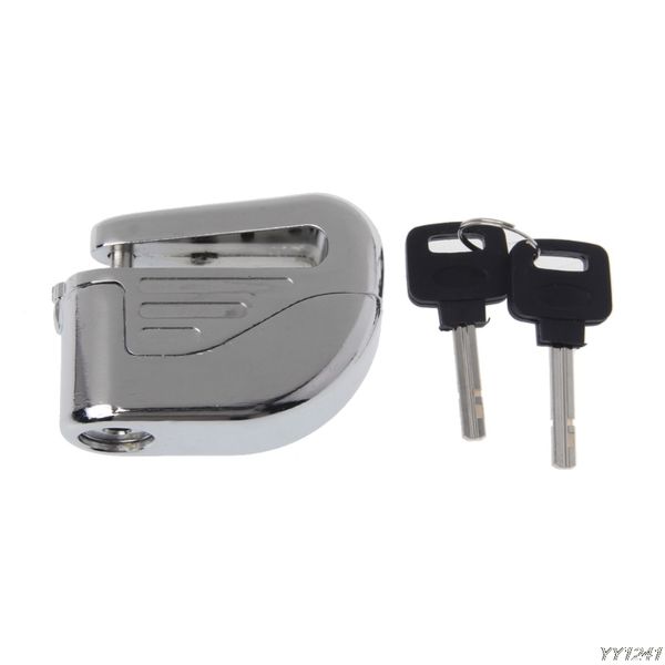 

водонепроницаемый мотоцикл скутер велосипед противоугонная сигнализация колеса дисковой механизм блокировки безопасности + 2 ключа предупреж