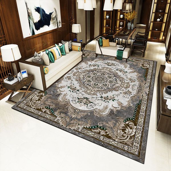 

retro persian floral rug non skid washable carpet for bedroom living room kitchen floor mat price