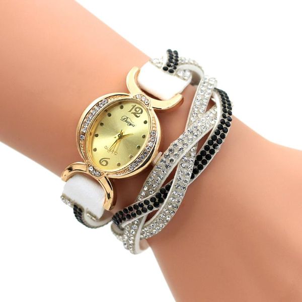 

2020 korean rhinestone watch, horns ladies watch women watches dropshipping new 2020 selling womens gifts, Slivery;brown