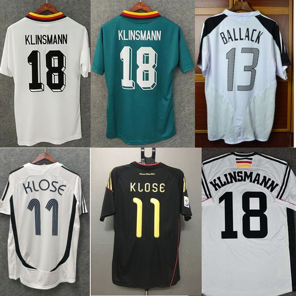 

world cup germanys soccer jersey1990 1994 1988 retro littbarski ballack klinsmann matthias 1998 2014 shirts kalkbrenner jersey 1996 2004, Black;yellow
