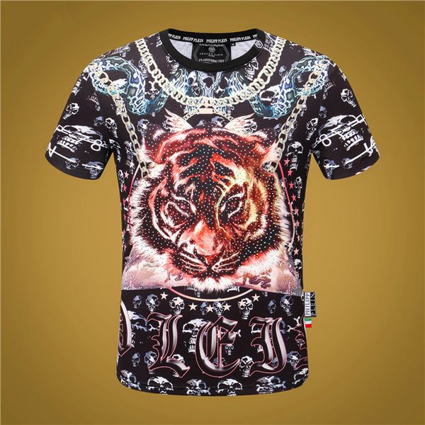 

2020ss spring and summer new high grade cotton printing short sleeve round neck panel t-shirt size: -l-xl-xxl-xxxl color: black white kk2