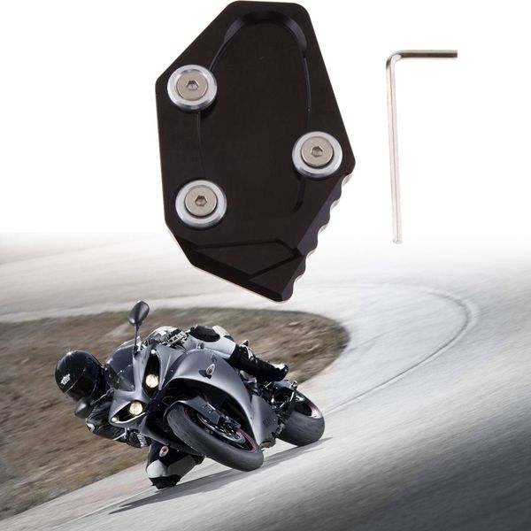 

side stand extension plate pad for yamaha yzf r3 r25 foot kickstand pad for yamaha mt03 mt25 2013-2018