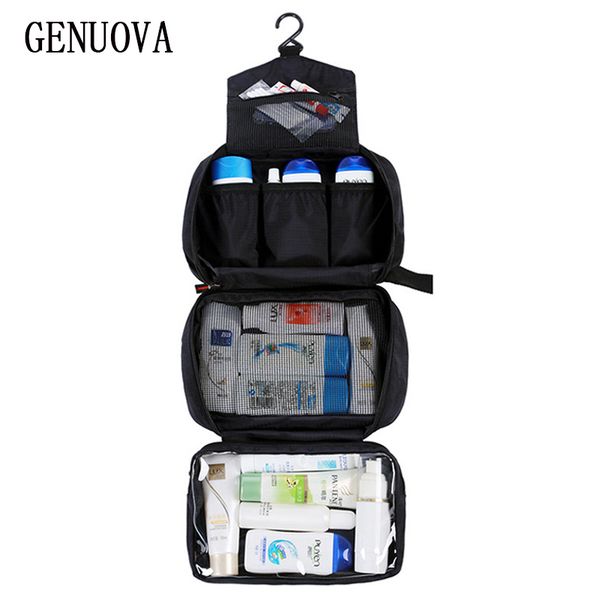 

new hanging toiletry bag travel toiletry wash organizer kit for men women cosmetics make up sturdy hanging hook shower bags t200106