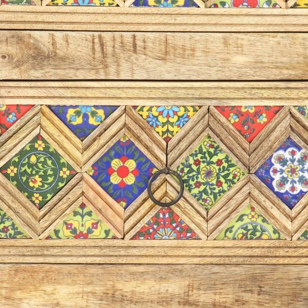 

bedside cabinet 40x30x50 cm solid mango wood dining room furniture