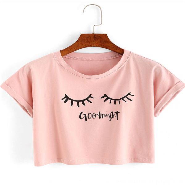 

cotton dew short-sleeved women's cotton dew short-sleeved t-shirt women's t-shirt top, White