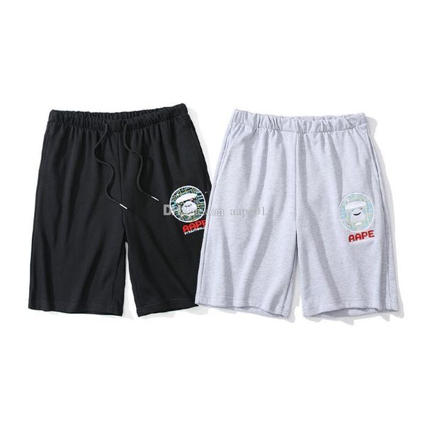 

2019 aape mens shorts mens designer shorts fashion luxury casual pants men summer beach shorts mens designer short -2xl, Blue