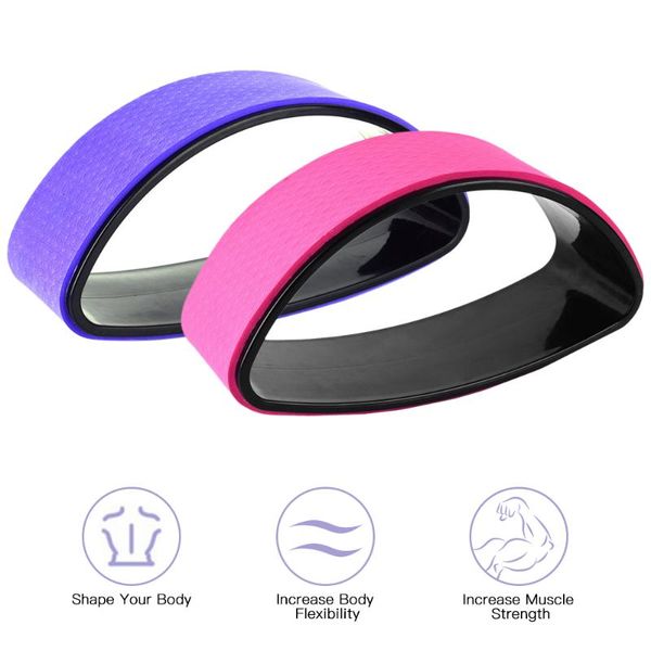 

yoga training wheel yoga bent back stretcher fitness ring wheel