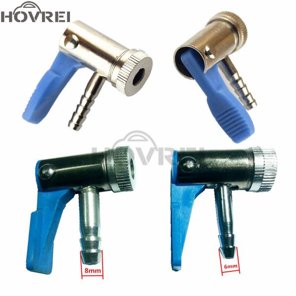 

car auto moto tire valve inflator chuck pure copper chuck type inflator american mouth pneumatic pump adapter pump 6mm 8mm