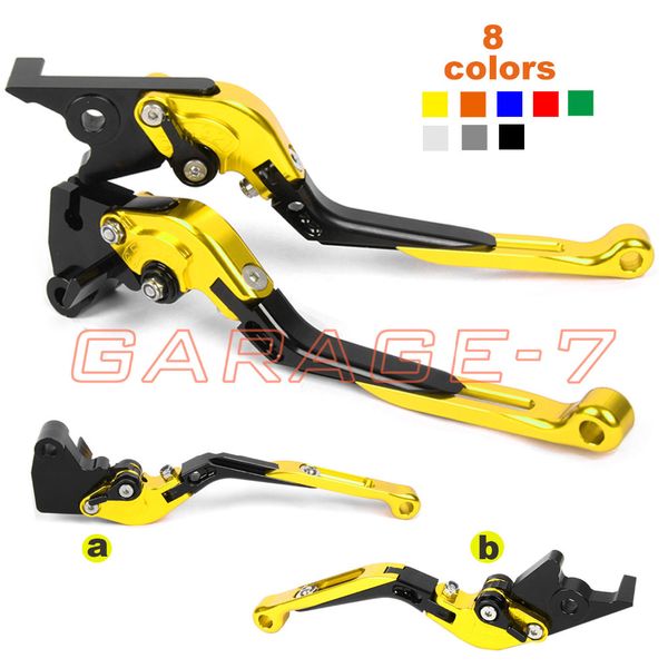 

cnc levers for yfz 350 banshee 2002-2008 2003 2004 2005 2006 2007 adjustable brake motorcycle folding extendable clutch