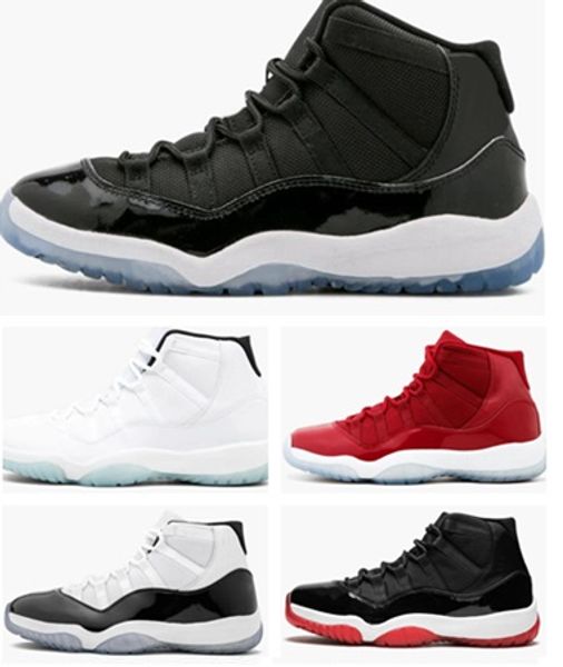 

Trainers 11 Training Basketball Shoes Bred Navy Win Like '82 Concord 2018 Release Bred Cool Grey Gamma Blue gym jogging running yakuda boots