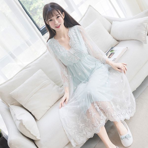 

women nightgown lace lace nightgown dress women princess sleepwear vintage sleepwear, Black;red