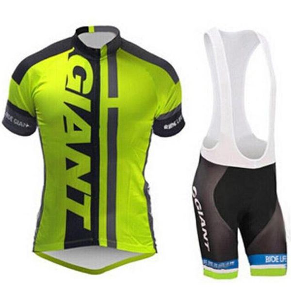 

2020 giant team cycling short sleeves jersey (bib )shorts sets racing bicycle maillot ciclismo mtb bike clothes sportswear and 9d gel pad, Black;red