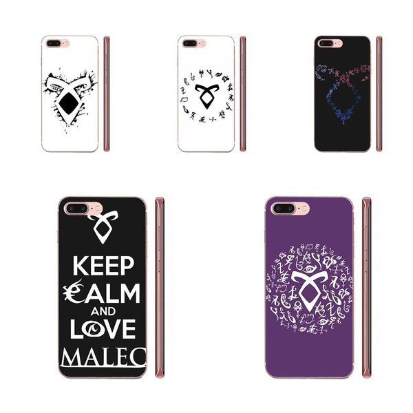 

custom for lg k50 q6 q7 q8 q60 x power 2 3 nexus 5 5x v10 v20 v30 v40 q stylus soft personalized pattern shadowhunters runes