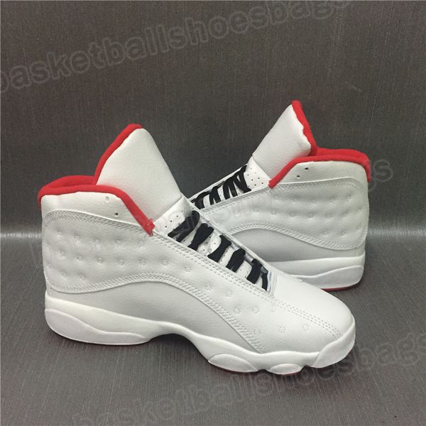 

outlet limited edition j13 new color red white 13s outdoor mans basketball sport designer trainers sneakers with box