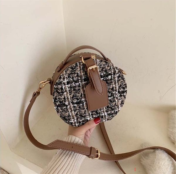 

new arrival designer shoulder bag small round bag cross body woollen exquisite small bags ph-cfy2003191